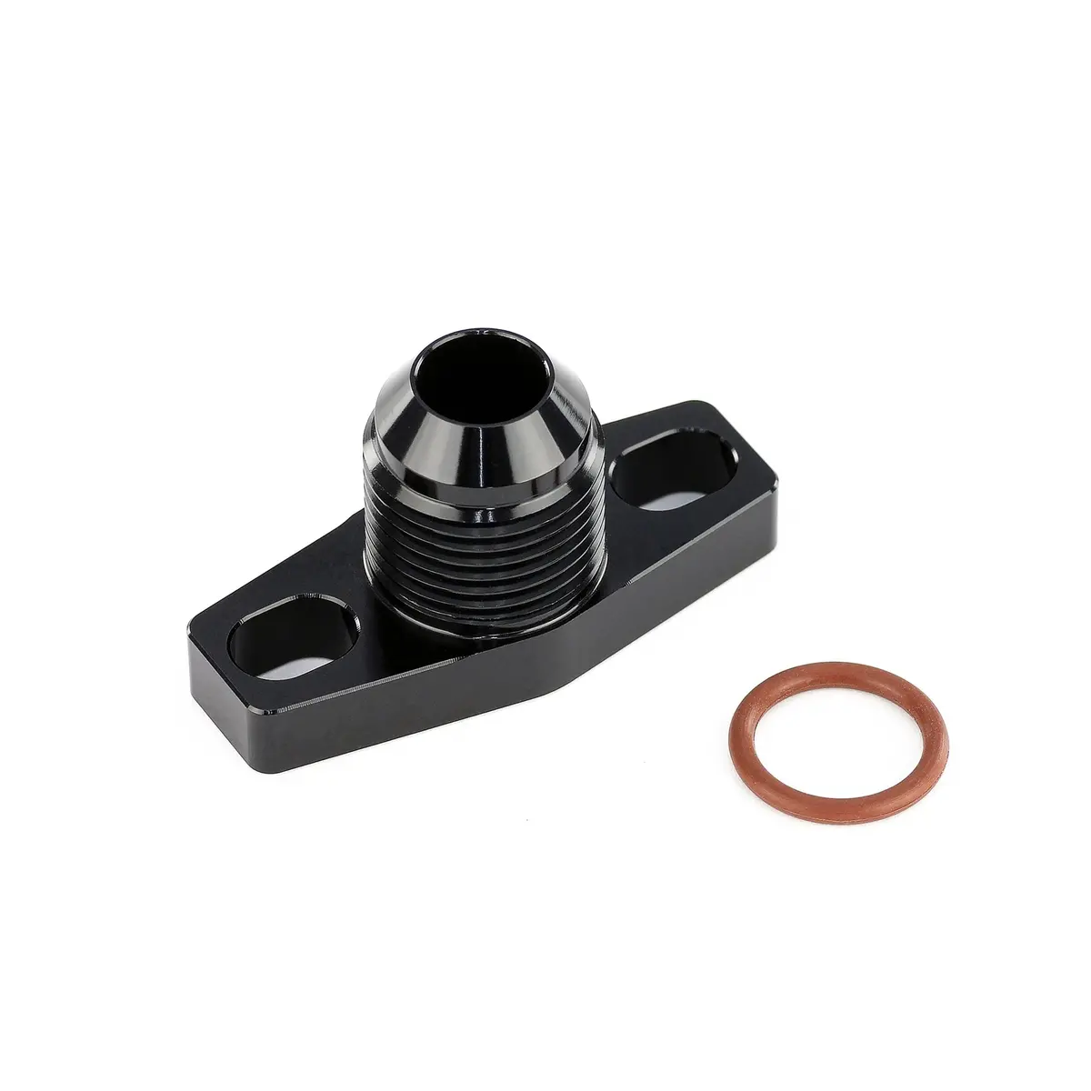 Hps Performance -10 Male Turbo Drain Aluminum Flange Adapter 1