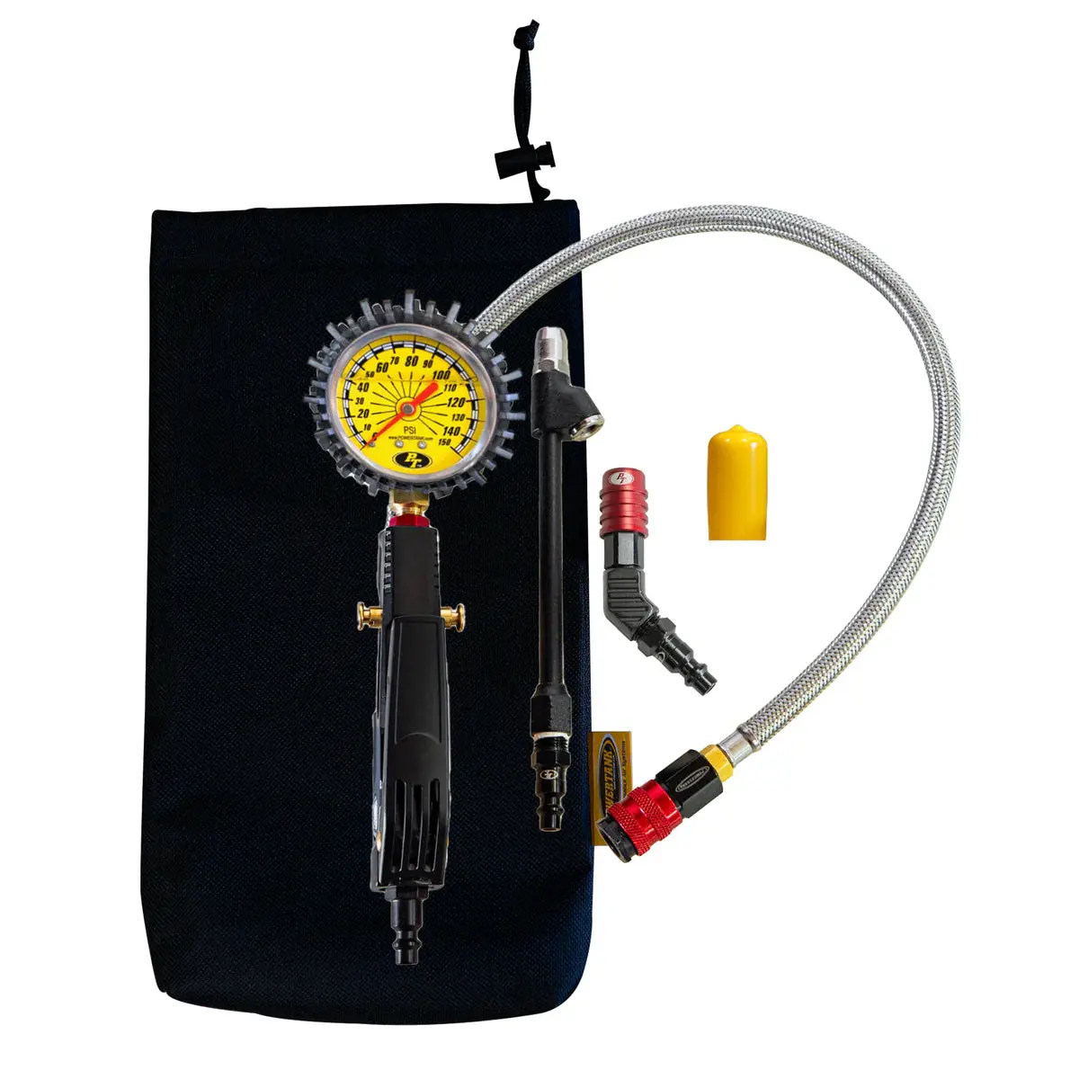 Switch Hitter Analog - Ventoso™ Tire Inflator With Quick-Switch Chucks 1