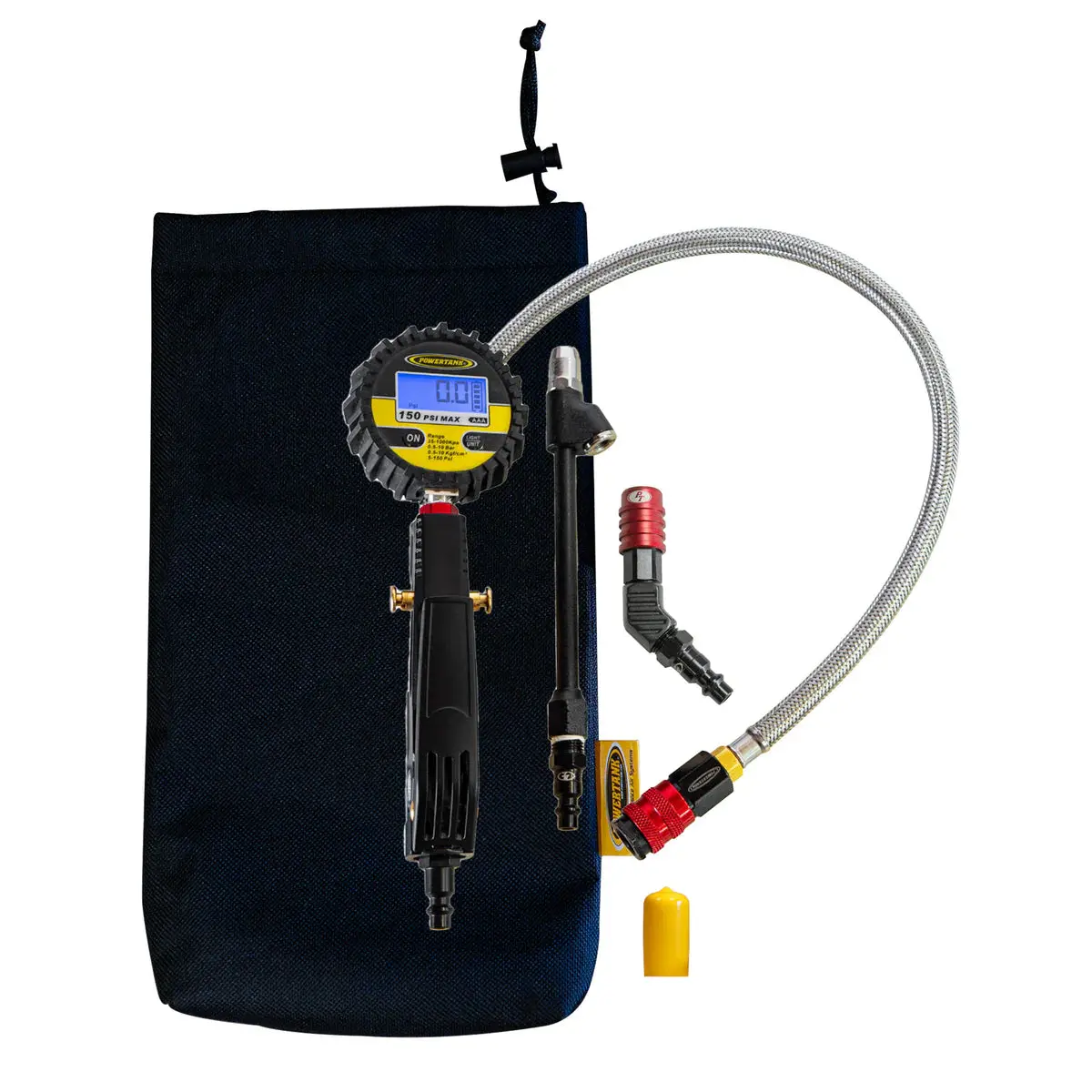 Switch Hitter Digital - Ventoso™ Tire Inflator With Quick-Switch Chucks 1