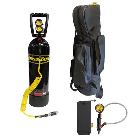 15 Lb. Track Pack Power Tank | Gloss Black | Xp400 Regulator 1