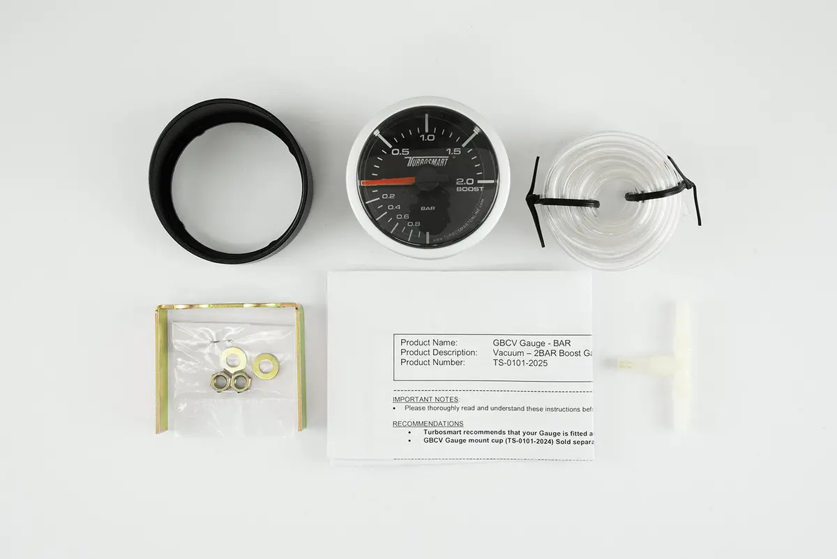 Boost Gauge 0-2 Bar 52Mm – 2-1/16″ 1
