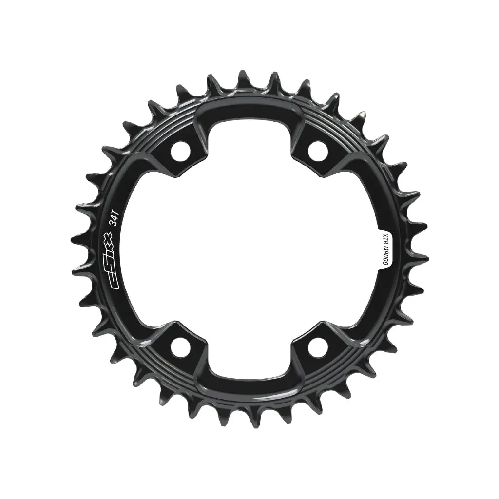 Shimano 96Bcd Asymmetric Xtr - 30T-38T - Round (M9000) 5