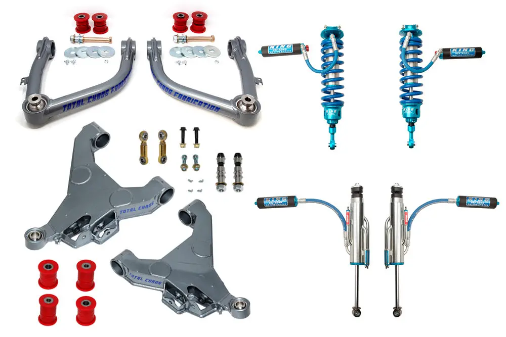 Mid Travel Lift Kit W/ Front And Rear 3.0 Inch Diameter Adjustable Shocks - 2Nd Gen Tundra 1