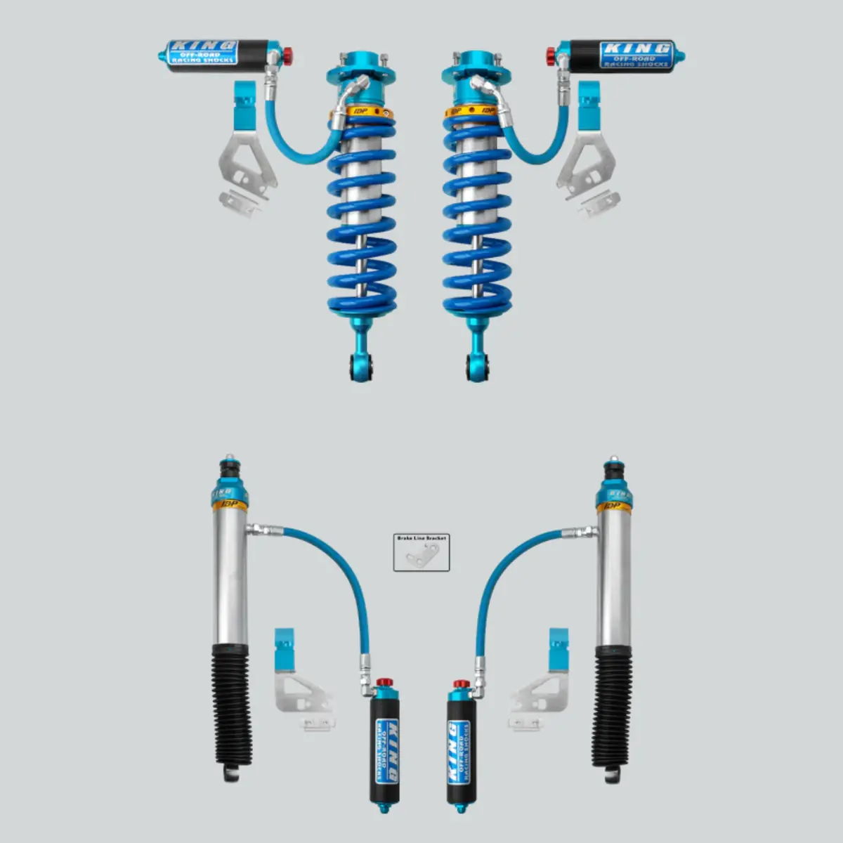 '22-25 Toyota Tundra King 3.0 Rr Coilovers & Rear Shocks W/ Upper Arms & Trailing Arm Combo Kit 1