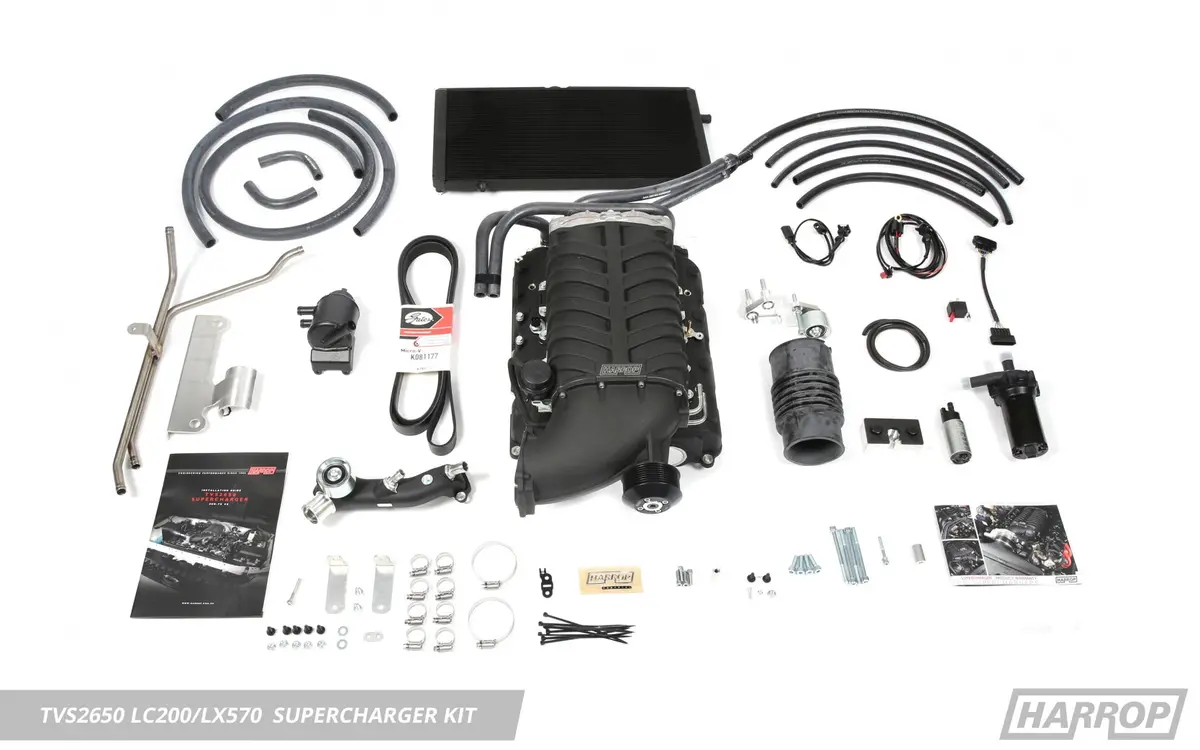 '08-21 200 Series Toyota Land Cruiser 5.7L V8-Tvs2650 Supercharger Kit 1