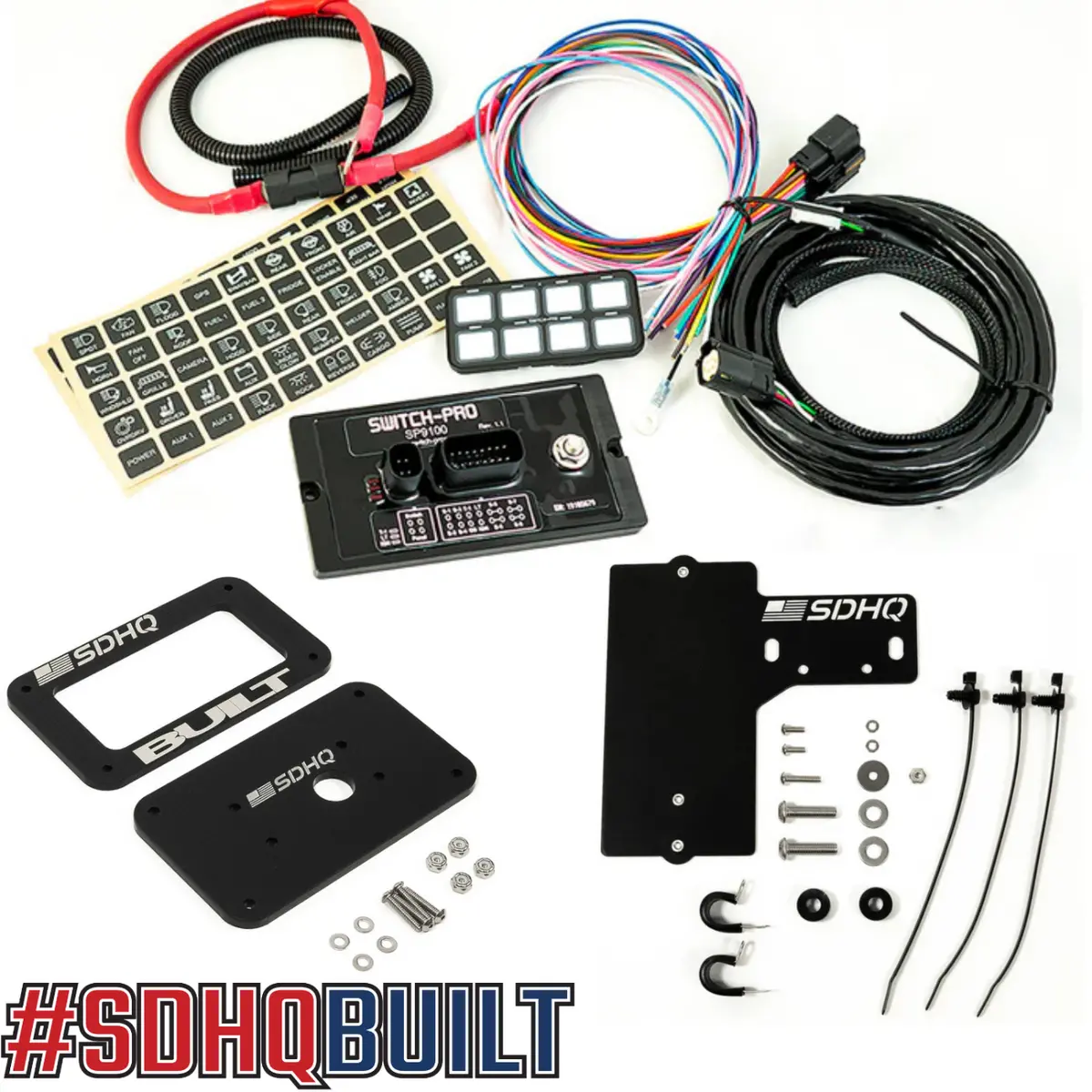 2016-2023 Toyota Tacoma Sdhq Built Complete Overhead Sp-9100 Mounting Kit 1