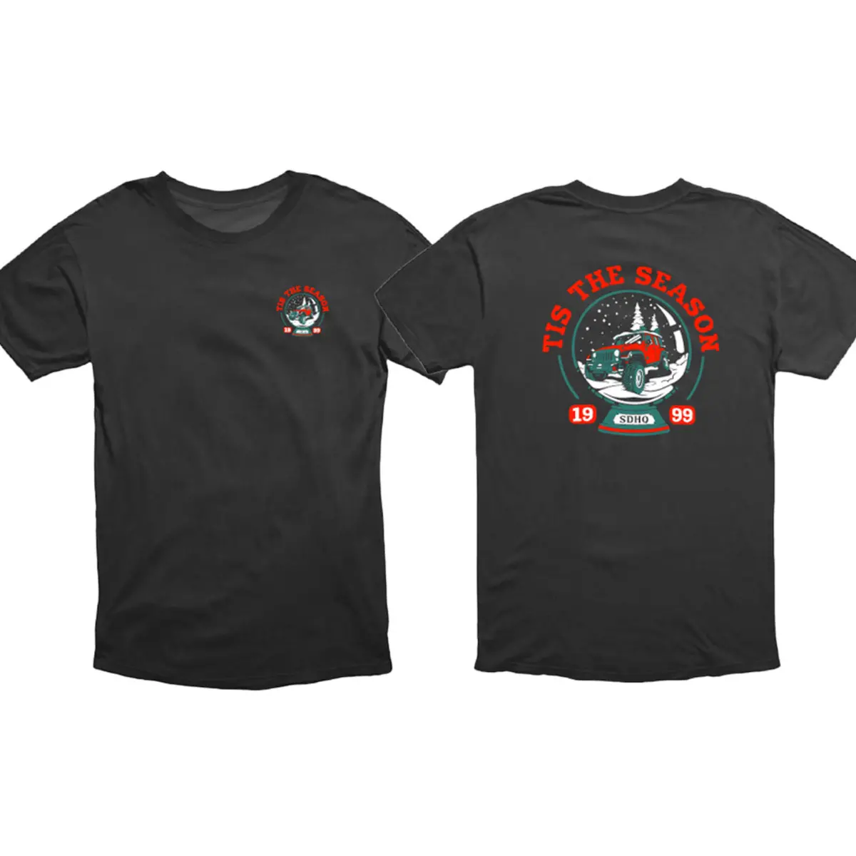 Sdhq Motorsports Tis The Season T-Shirt 1