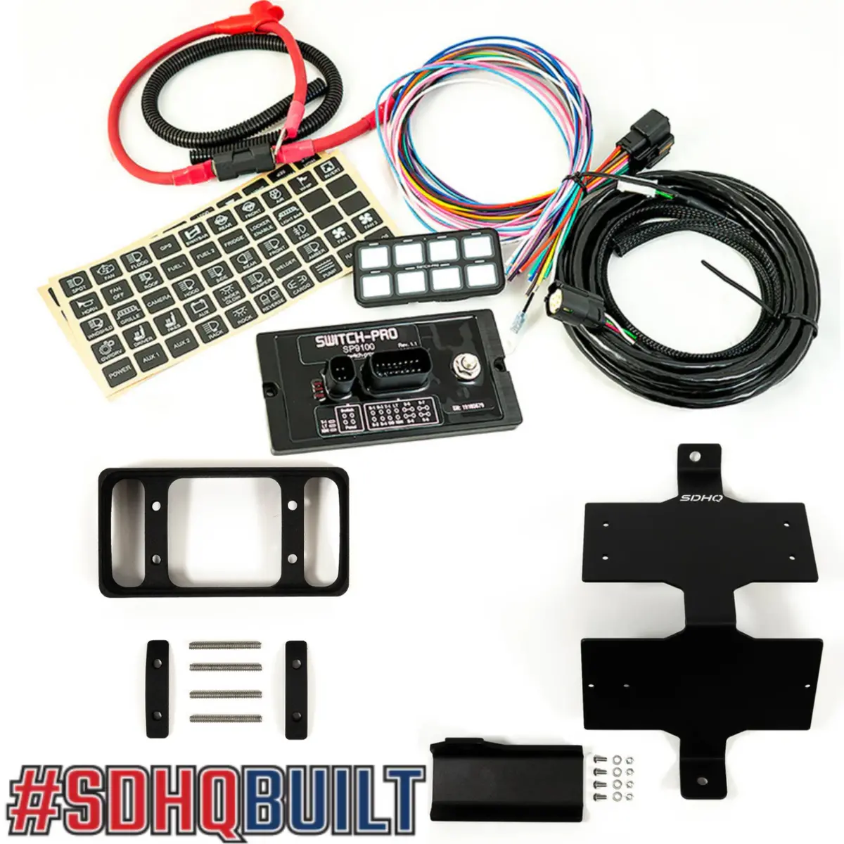2022-2026 Toyota Tundra Sdhq Built Complete Switch-Pros Sp-9100 Mounting Kit 1