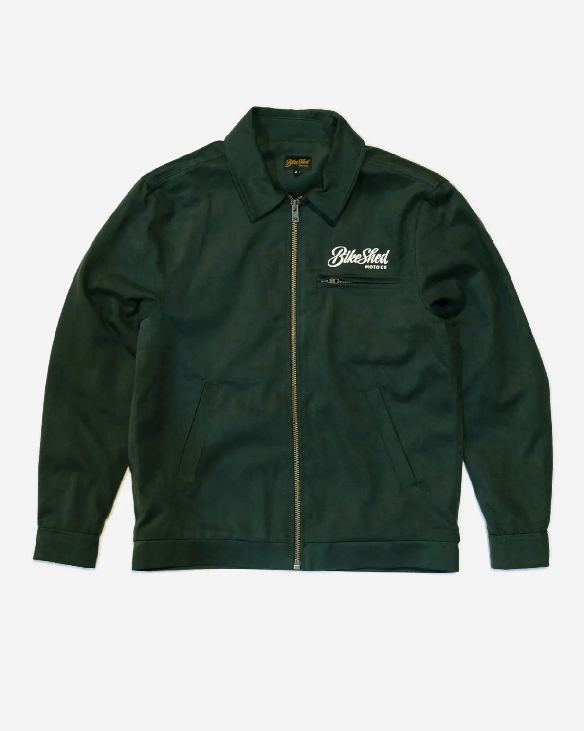 Bsmc Twill Jacket - Dark Green 1