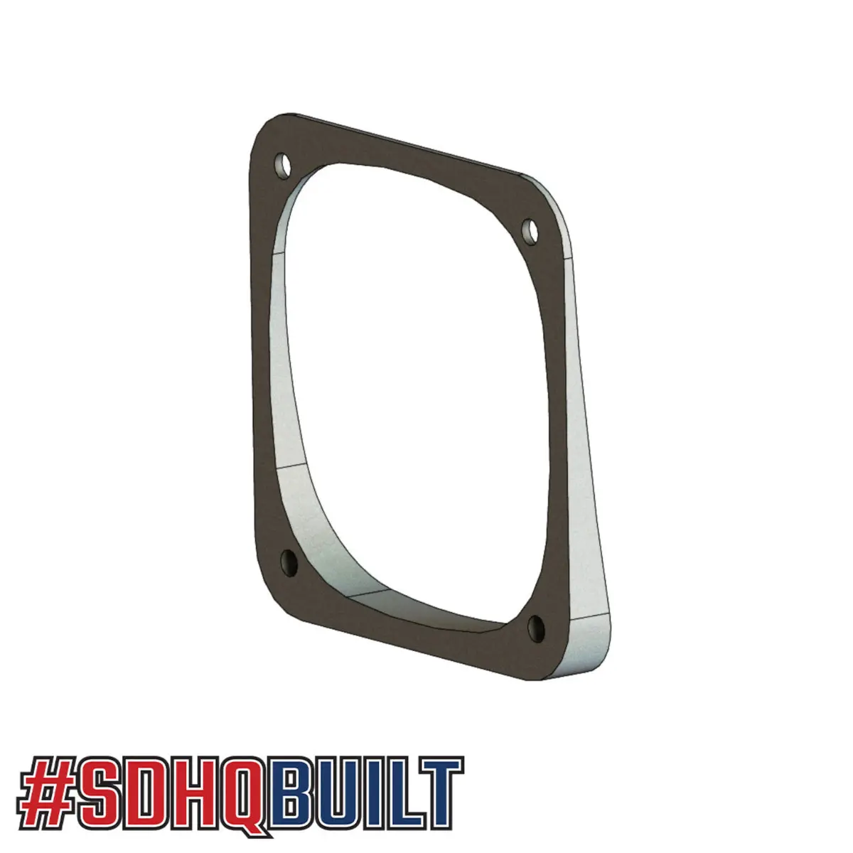 Sdhq Built Universal Squadron Series Rear Bumper Flush Mount Adapter Kit 1