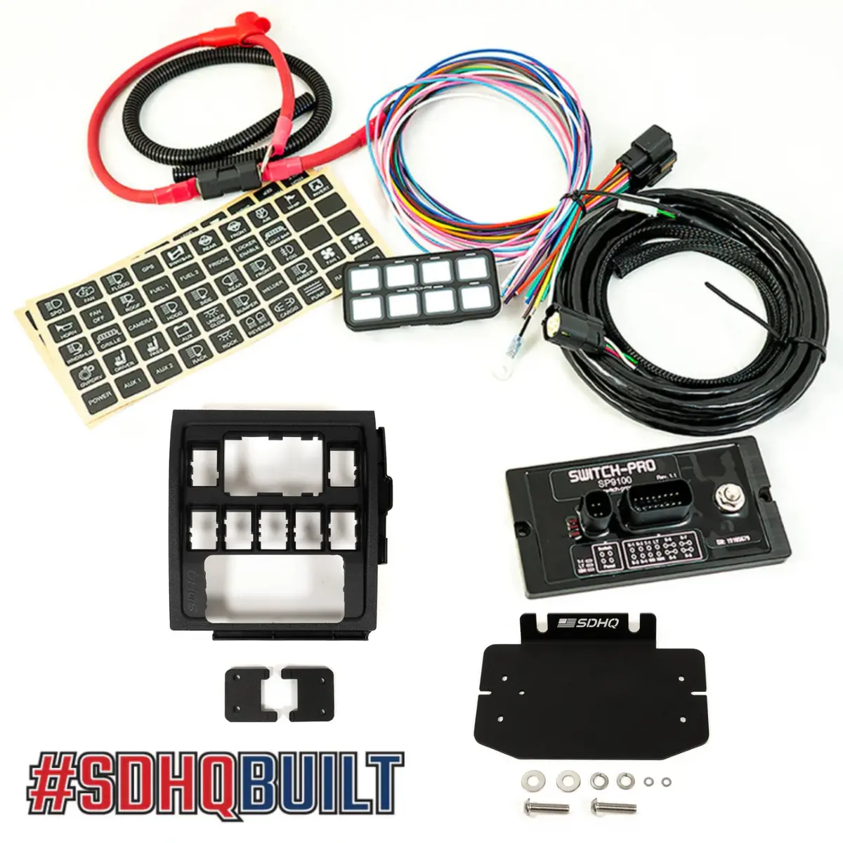 2008-2021 200 Series Toyota Land Cruiser Sdhq Built Complete Switch Pros Mounting System 1