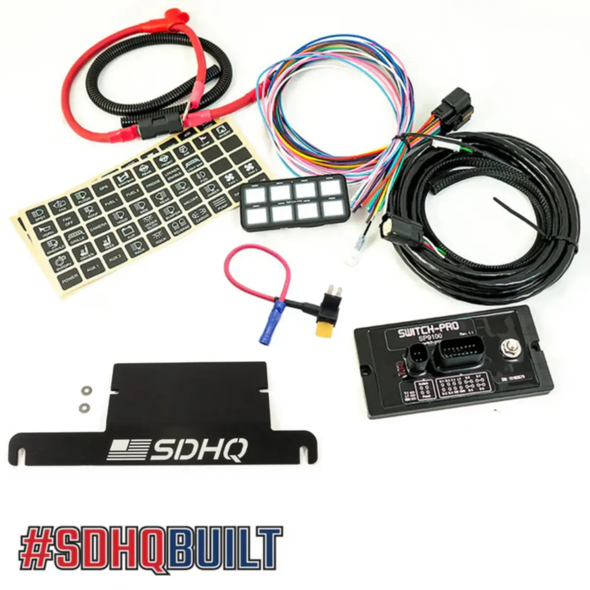 2020-2023 Jeep Jt Sdhq Built Complete Switch Pros Mounting System 2