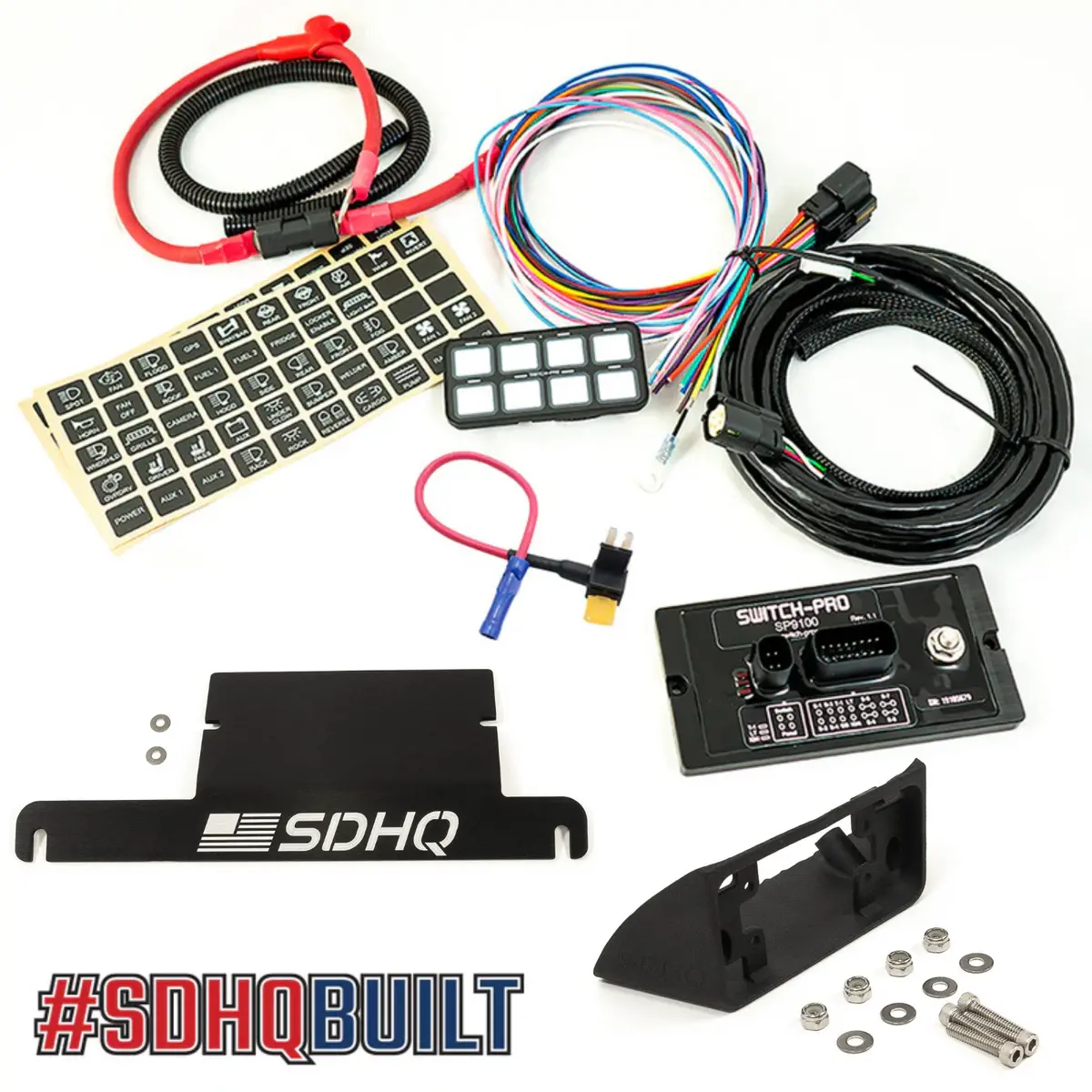 2020-2023 Jeep Jt Sdhq Built Complete Switch Pros Mounting System 2