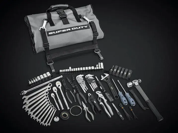 Ford Superduty Roll-Up Tool Kit 1