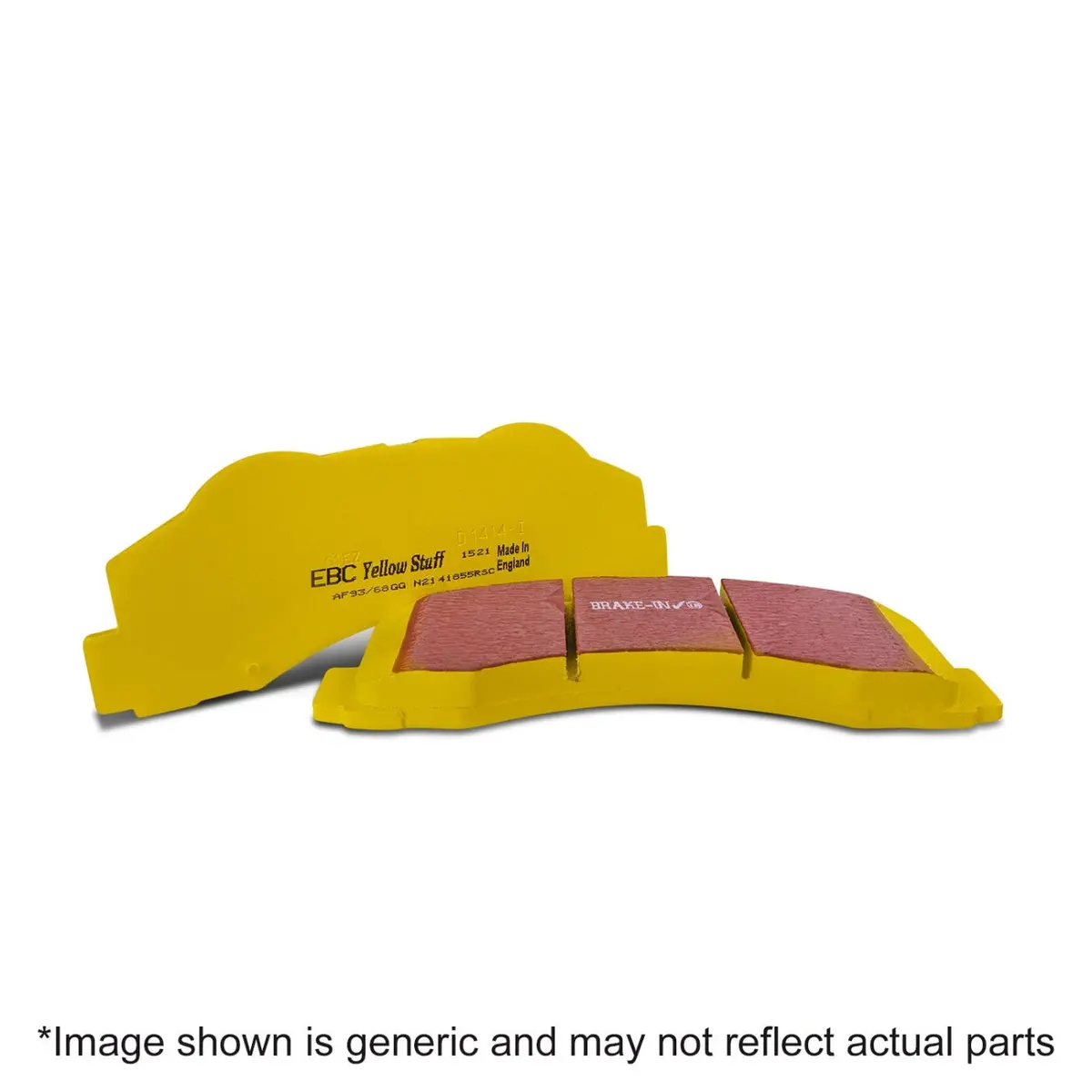 Ebc Silverado/Sierra 1500 Yellowstuff Rear Brake Pads 1