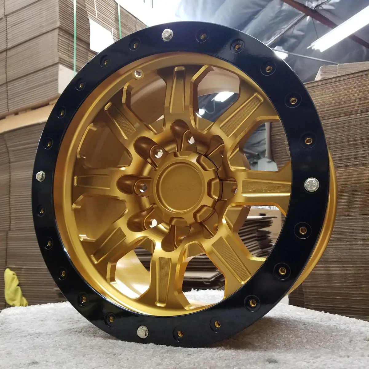 G500 Simulated Beadlock Wheel 17X8.5" 8 Lug - Standard Ring 4