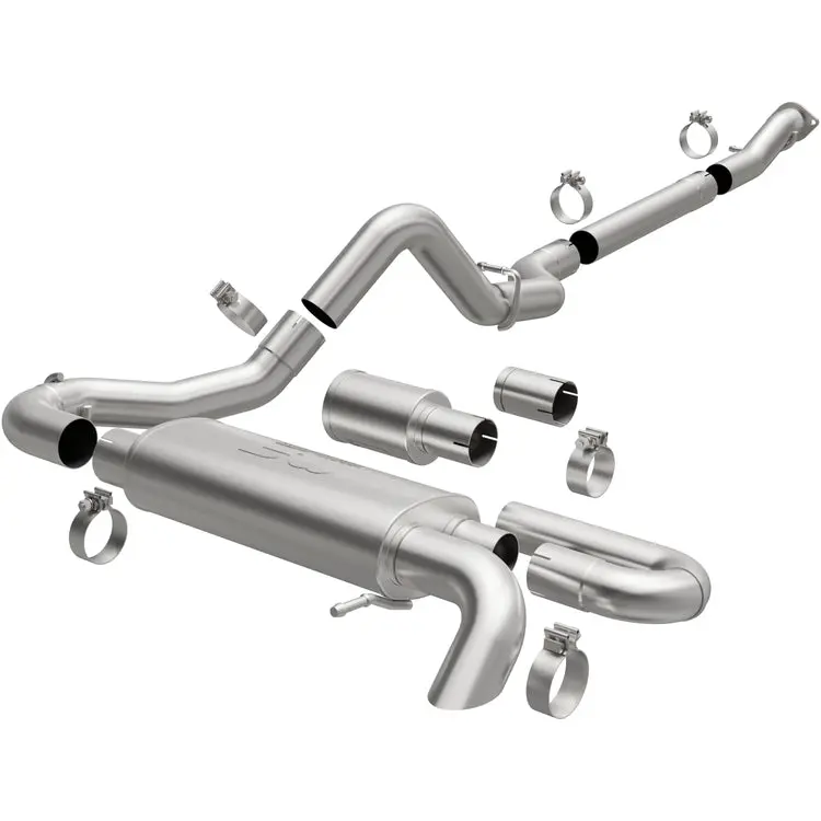 Magnaflow 2021-2025 Ford Bronco Overland Series Cat-Back Performance Exhaust System 1