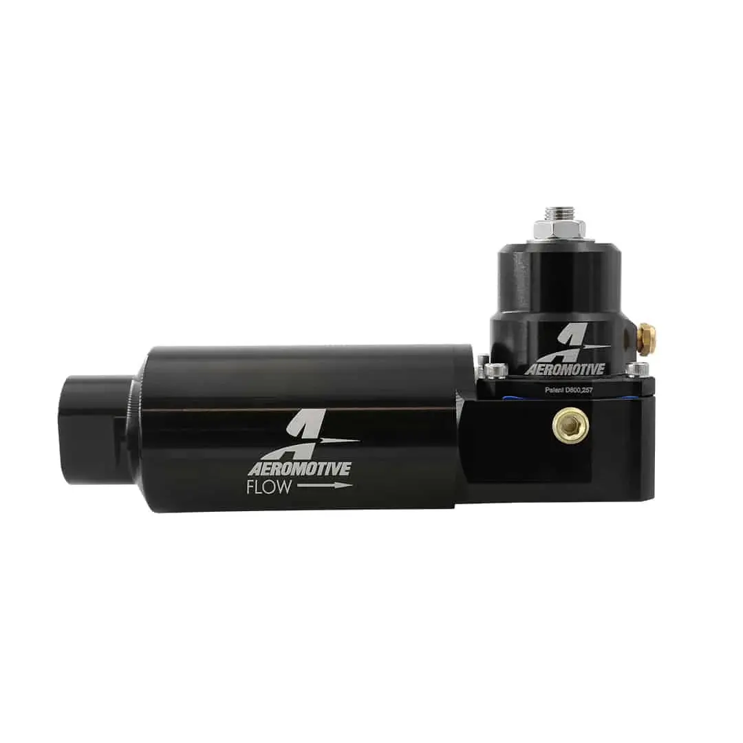 Fuel Pressure Regulator & 10-Micron Cellulose Element Fuel Filter Combo 1