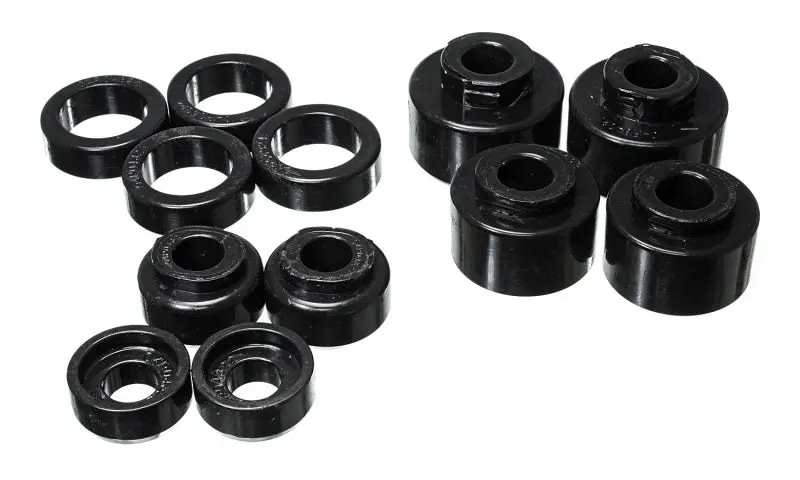 Energy Suspension Body Mount Kit – Black Polyurethane For 2005–2007 Ford F-250/F-350 Super Duty (2Wd/4Wd Reg Cab) 1