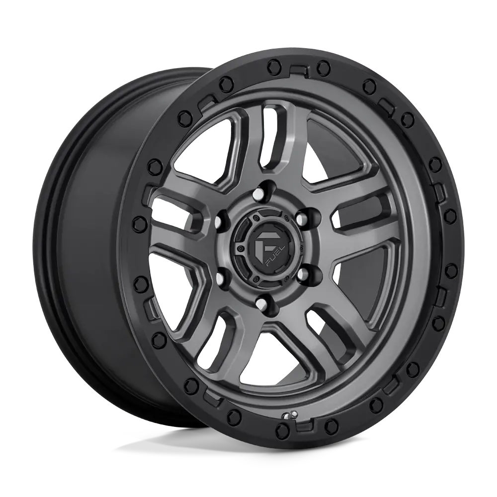 Fuel Wheels | Ammo | Matte Gunmetal Black Bead Ring 1