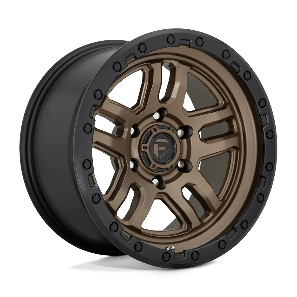 Fuel Wheels | Ammo | Matte Bronze Black Bead Ring 1