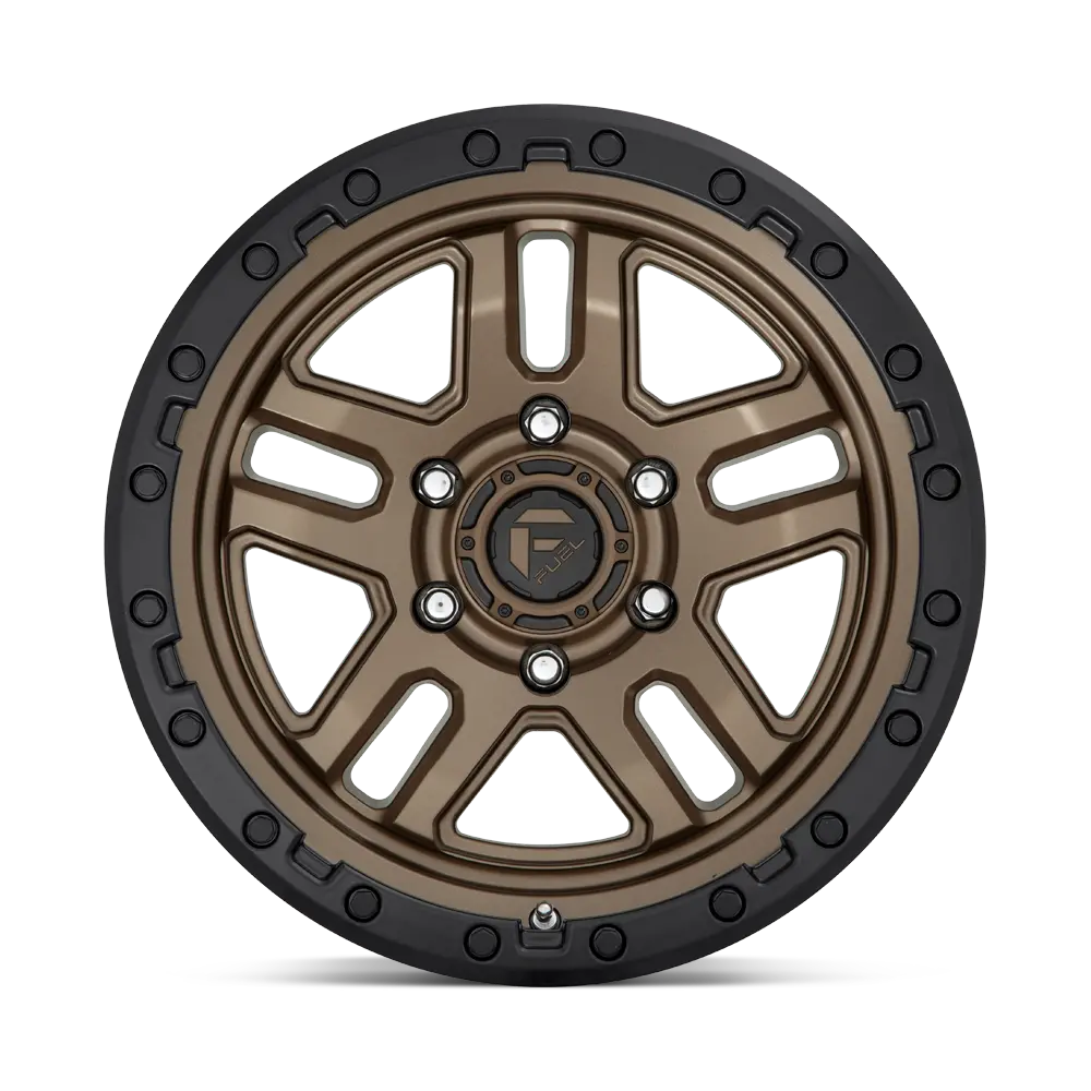 Fuel Wheels | Ammo | Matte Bronze Black Bead Ring 3