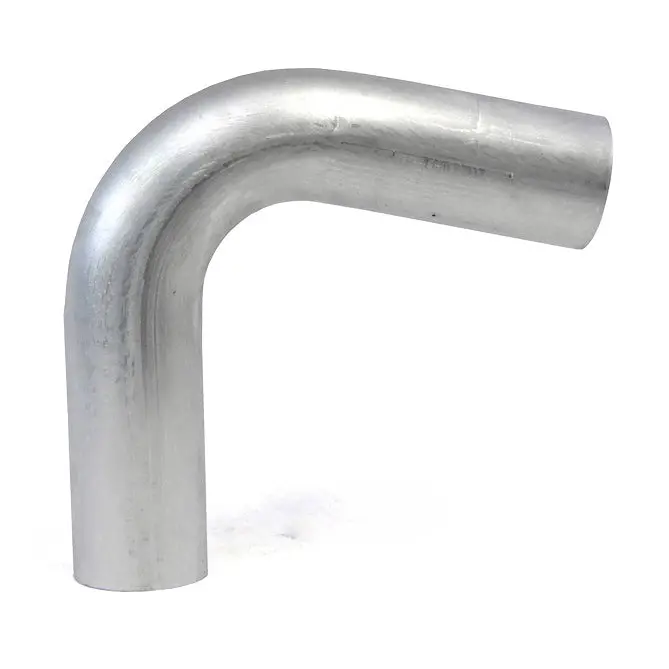 Hps 2.5" Od 110 Degree Bend 6061 Aluminum Elbow Pipe 16 Gauge W/ 2 1/2" Clr 1