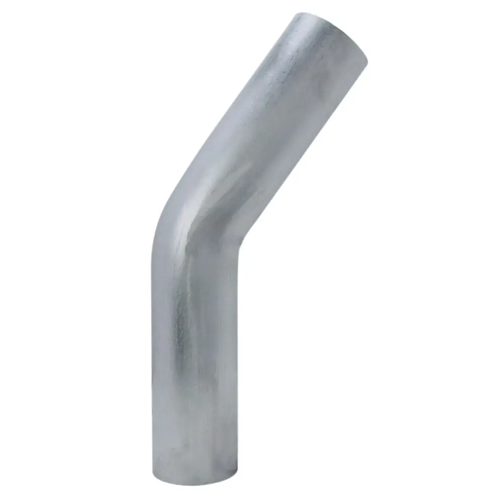 Hps 4" Od 35 Degree Bend 6061 Aluminum Elbow Pipe 16 Gauge W/ 5 1/2" Clr 1