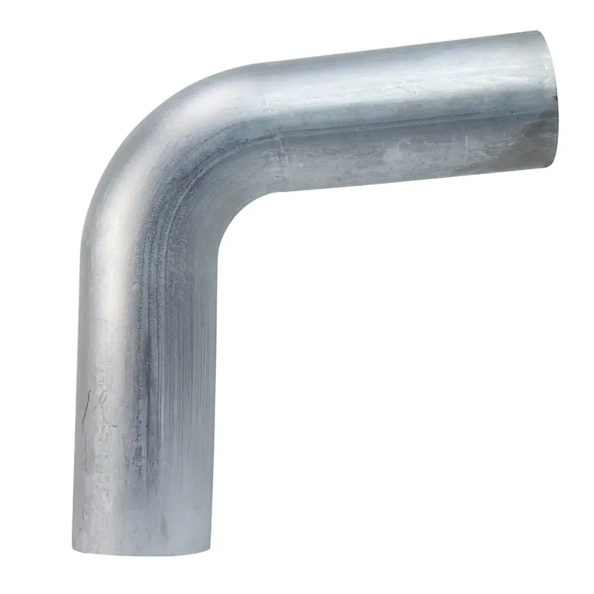 Hps 4" Od 80 Degree Bend 6061 Aluminum Elbow Pipe 16 Gauge W/ 4" Clr 1