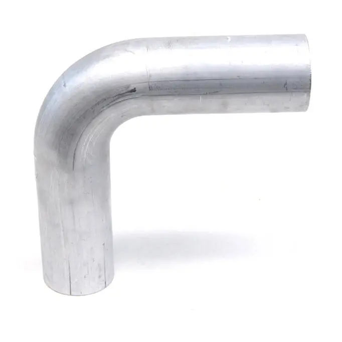 Hps 2" Od 90 Degree Bend 6061 Aluminum Elbow Pipe 16 Gauge W/ 2" Clr 1