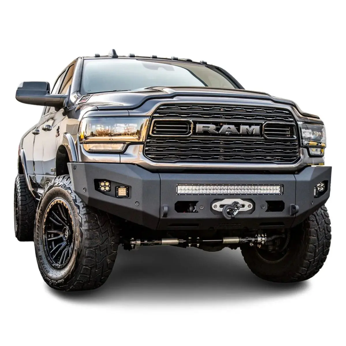 2019-2025 Ram 2500/3500 Attitude Series Front Winch Bumper 1