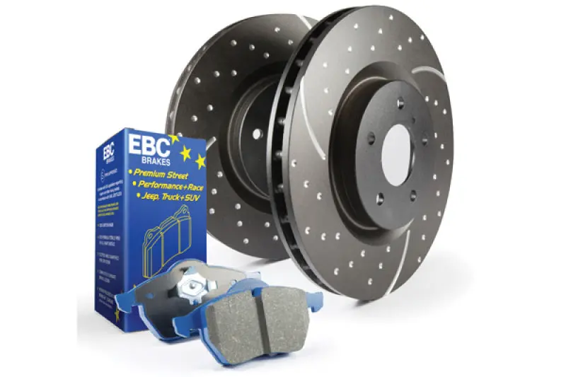 Ebc S6 Brake Kit: Bluestuff Pads Paired With Gd Rotors 1