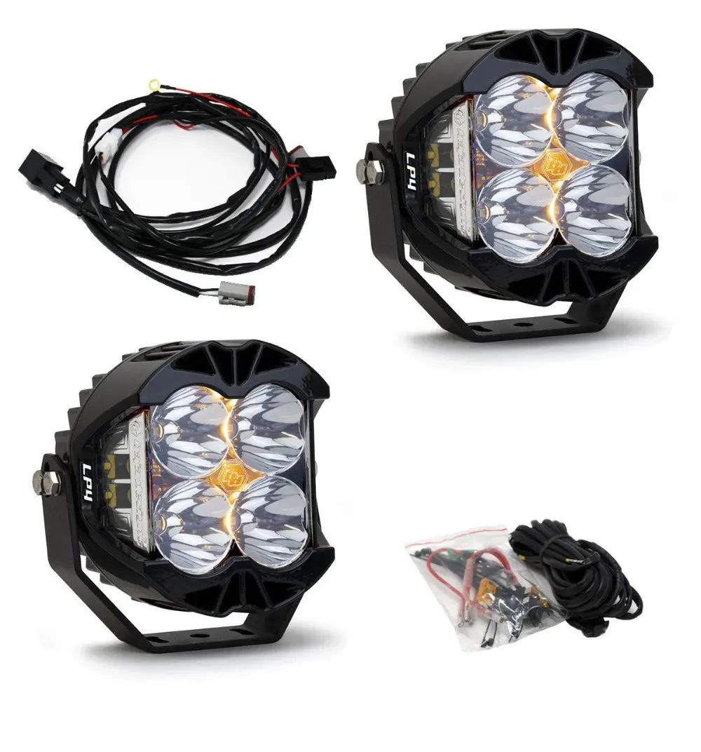 Baja Designs Lp4 Pro Pair Spot Led Lights - 297801 1