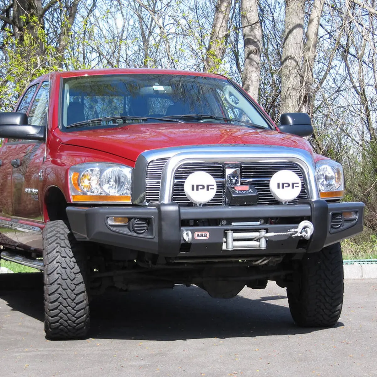 06-09 Dodge 1500/2500/3500 Sahara Bumper 1