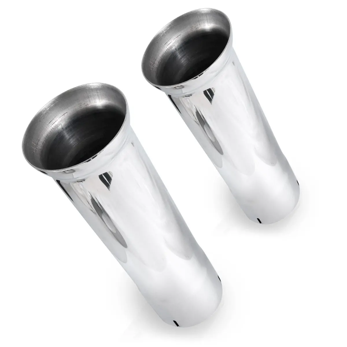 Bell Style Polished Exhaust Tip 304 Stainless Steel 1