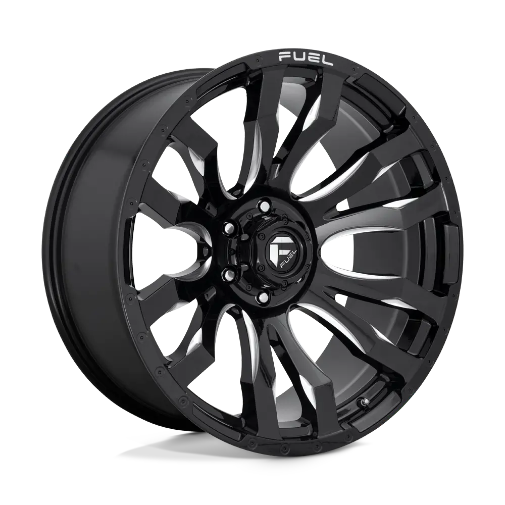 Fuel Wheels | Blitz | Gloss Black Milled 1