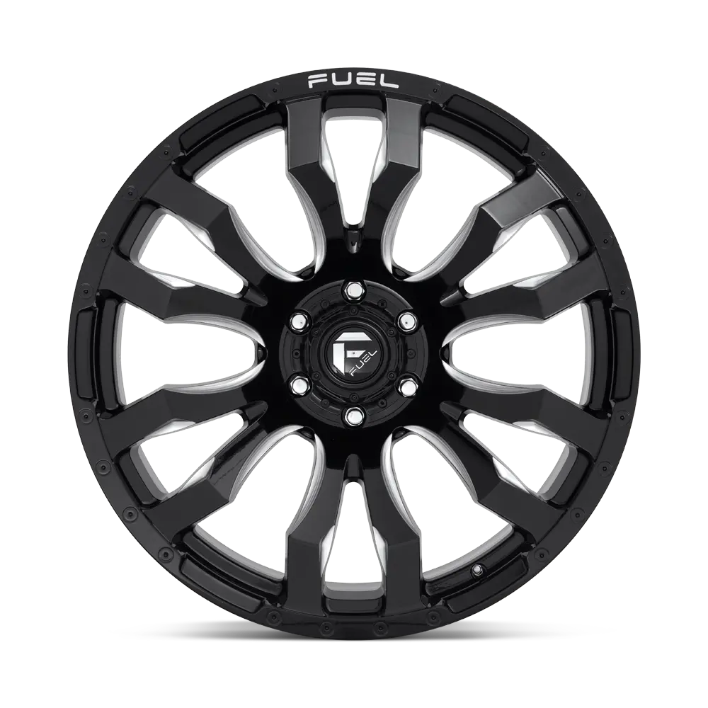 Fuel Wheels | Blitz | Gloss Black Milled 3