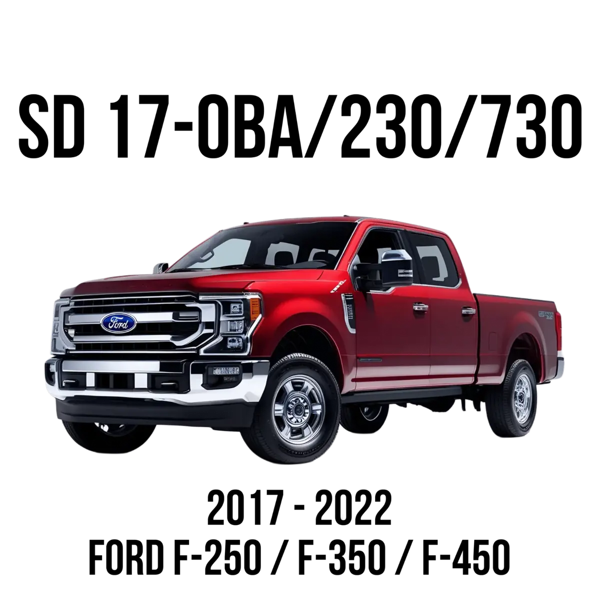 Direct Fit Train Horn And Onboard Air Systems For 2017-2022 Ford F-250 / F-350 / F-450 1