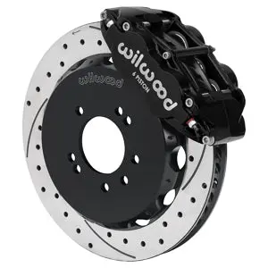 Forged Narrow Superlite 6R Big Brake Front Brake Kit (Hat) Drilled/Slotted Skyline R33 | 17" Wheel Diameter Minimum 1