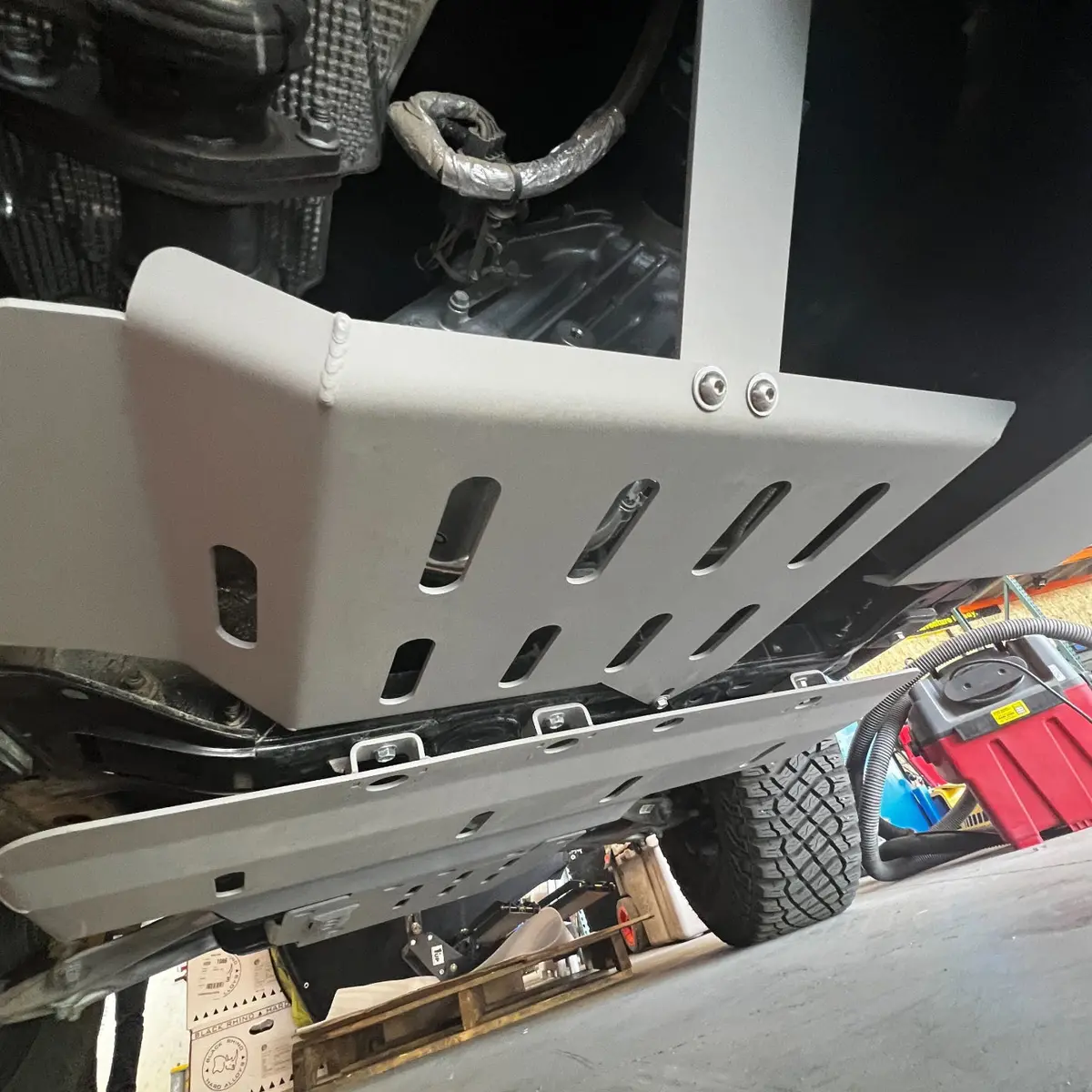 '22-24 Ford Bronco Cbi Off-Road Overland Transfer Case Skid Plate 1