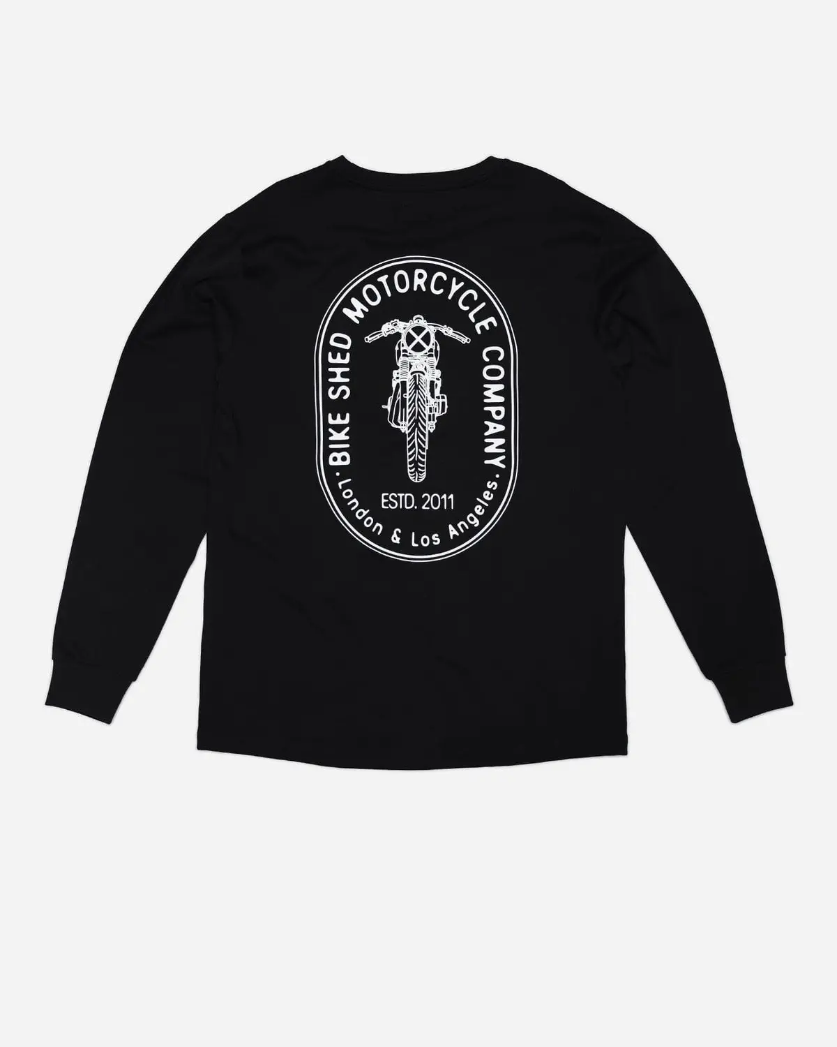 Bsmc Cafe Bars Long Sleeve T-Shirt - Black 1