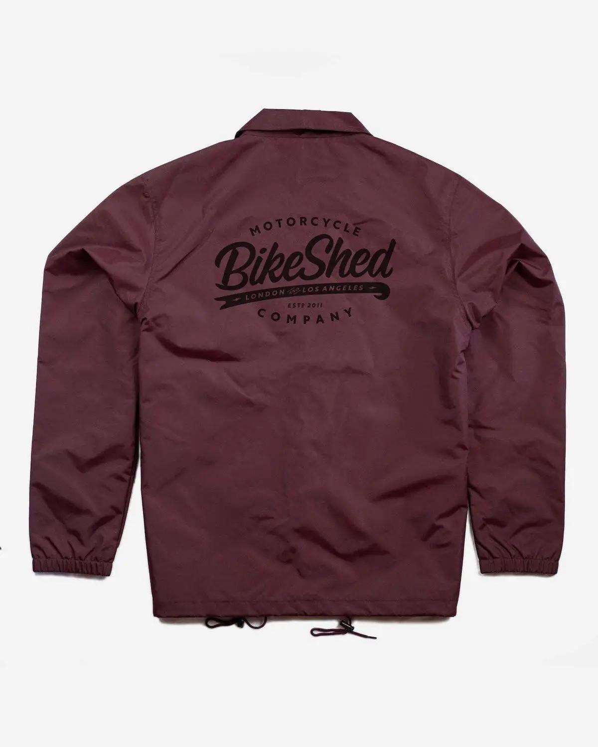 Bsmc Company Coach Jacket - Burgundy 1