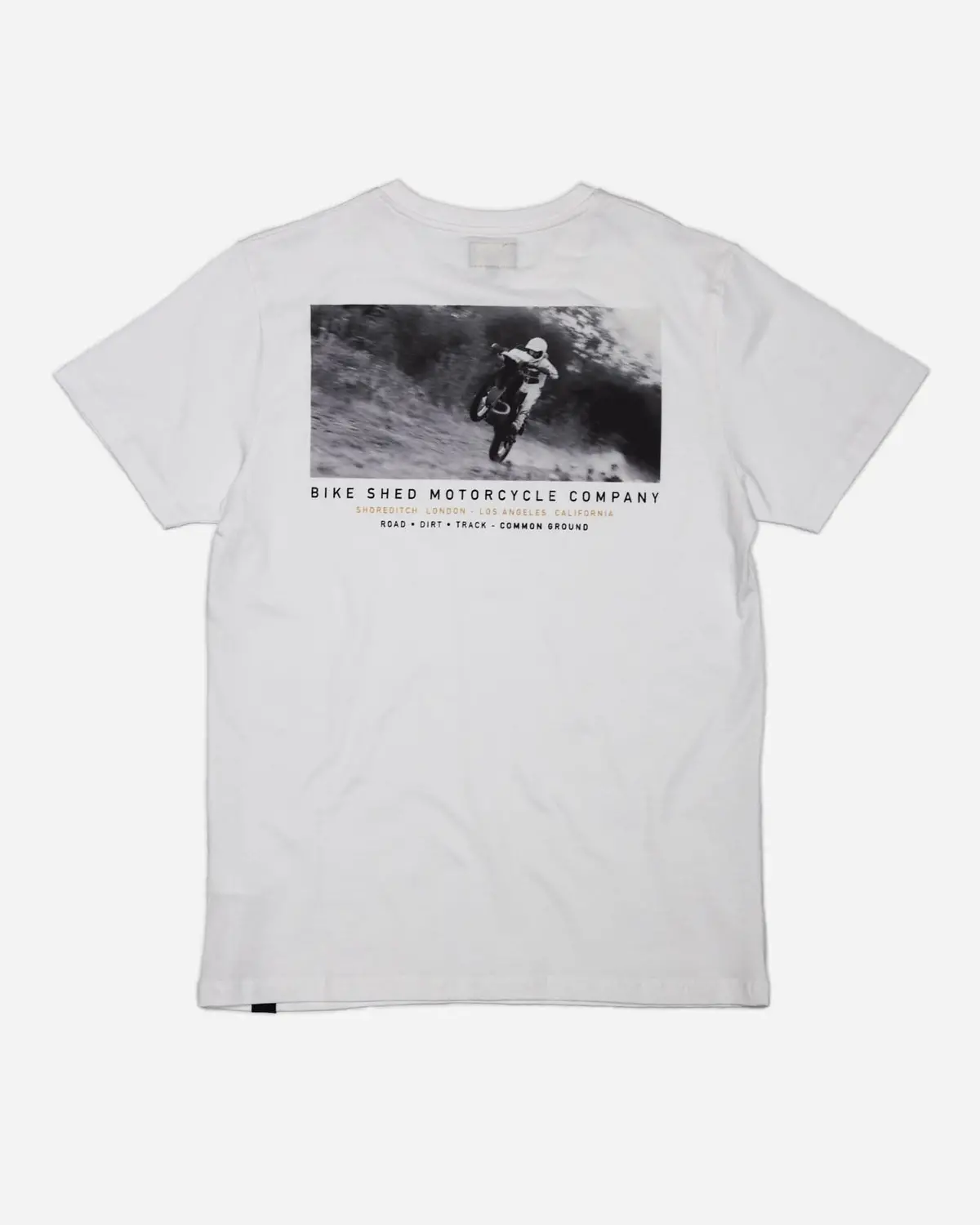 Bsmc Dirt Shot T-Shirt - White 1
