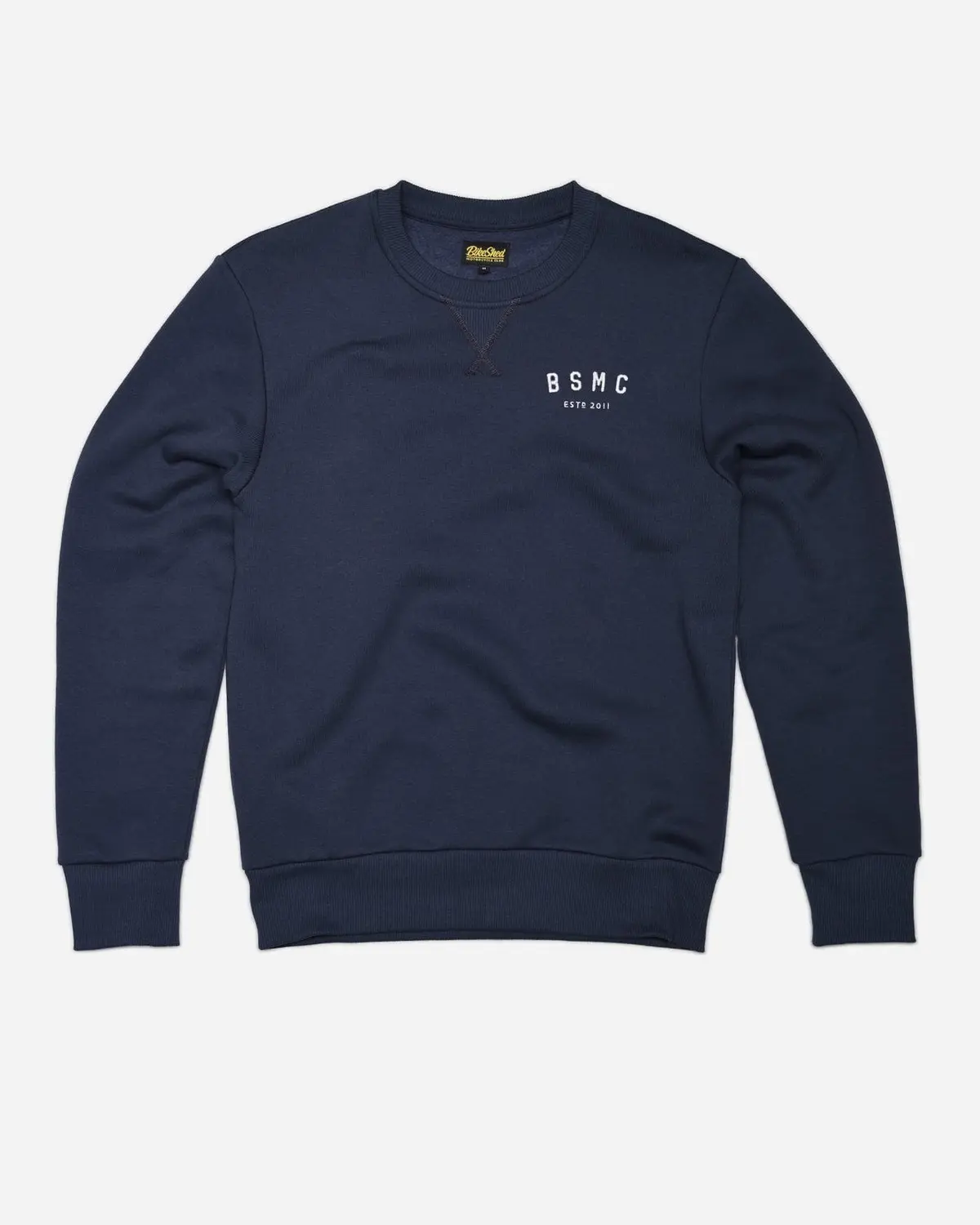 Bsmc Estd. Embroidered Sweatshirt - Navy 1