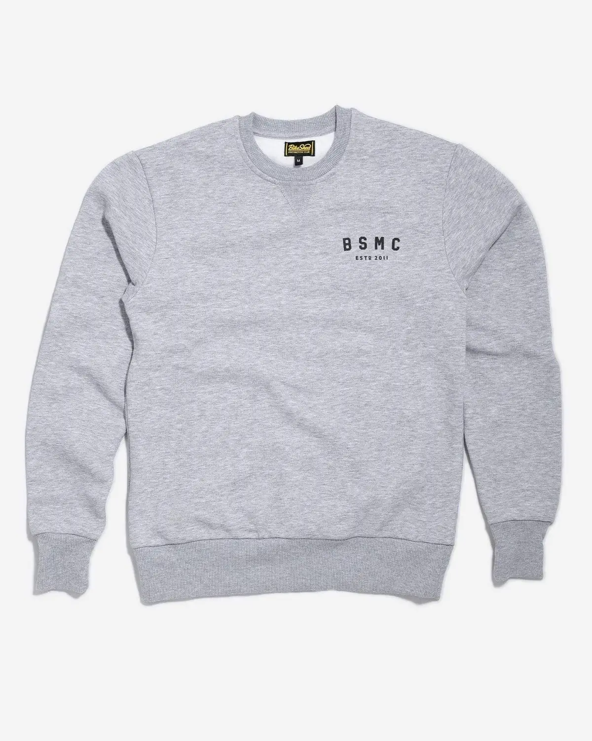 Bsmc Estd. Sweatshirt - Grey Marl 1