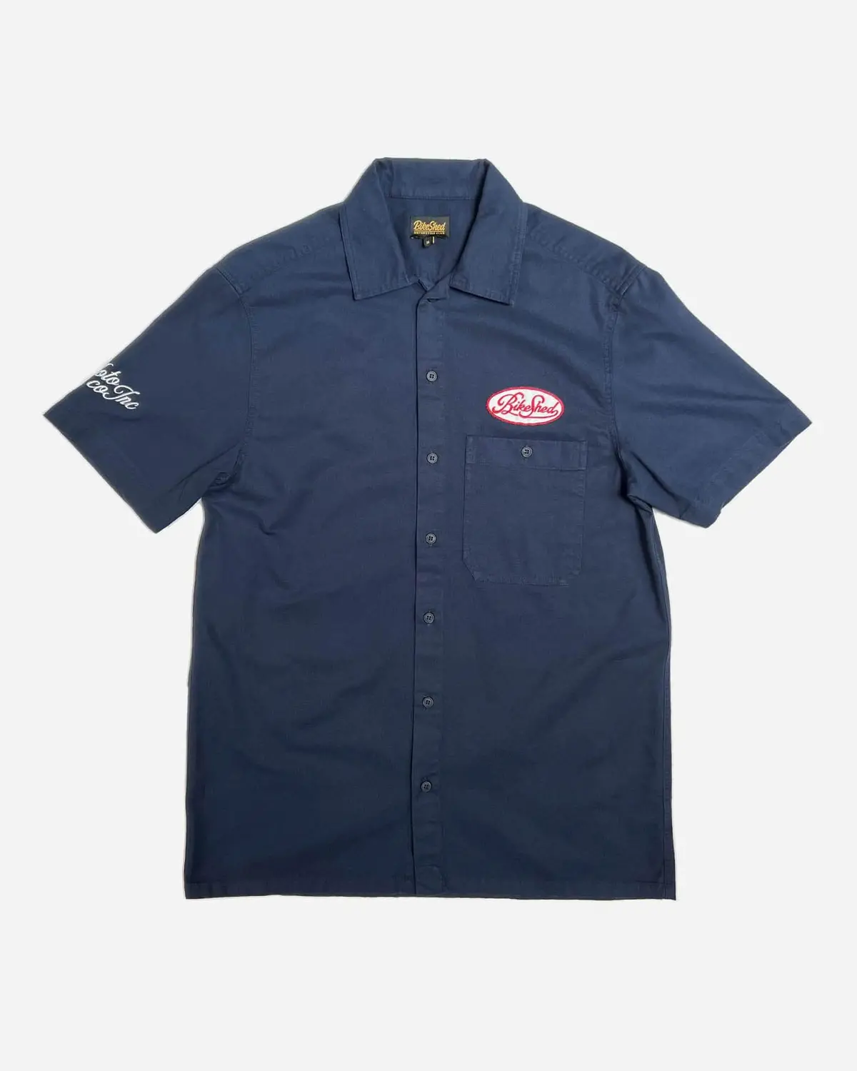 Bsmc Garage Patch Shirt - Navy 1