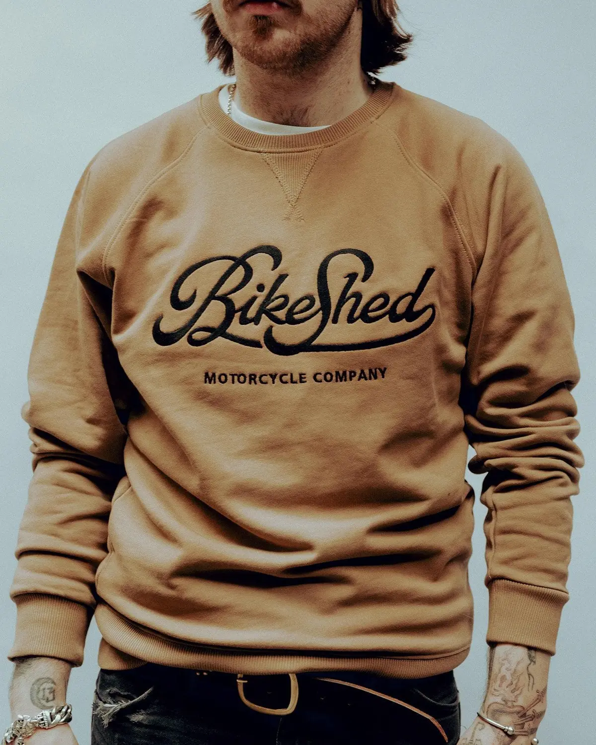 Bsmc Garage Sweat - Tan/Black 1
