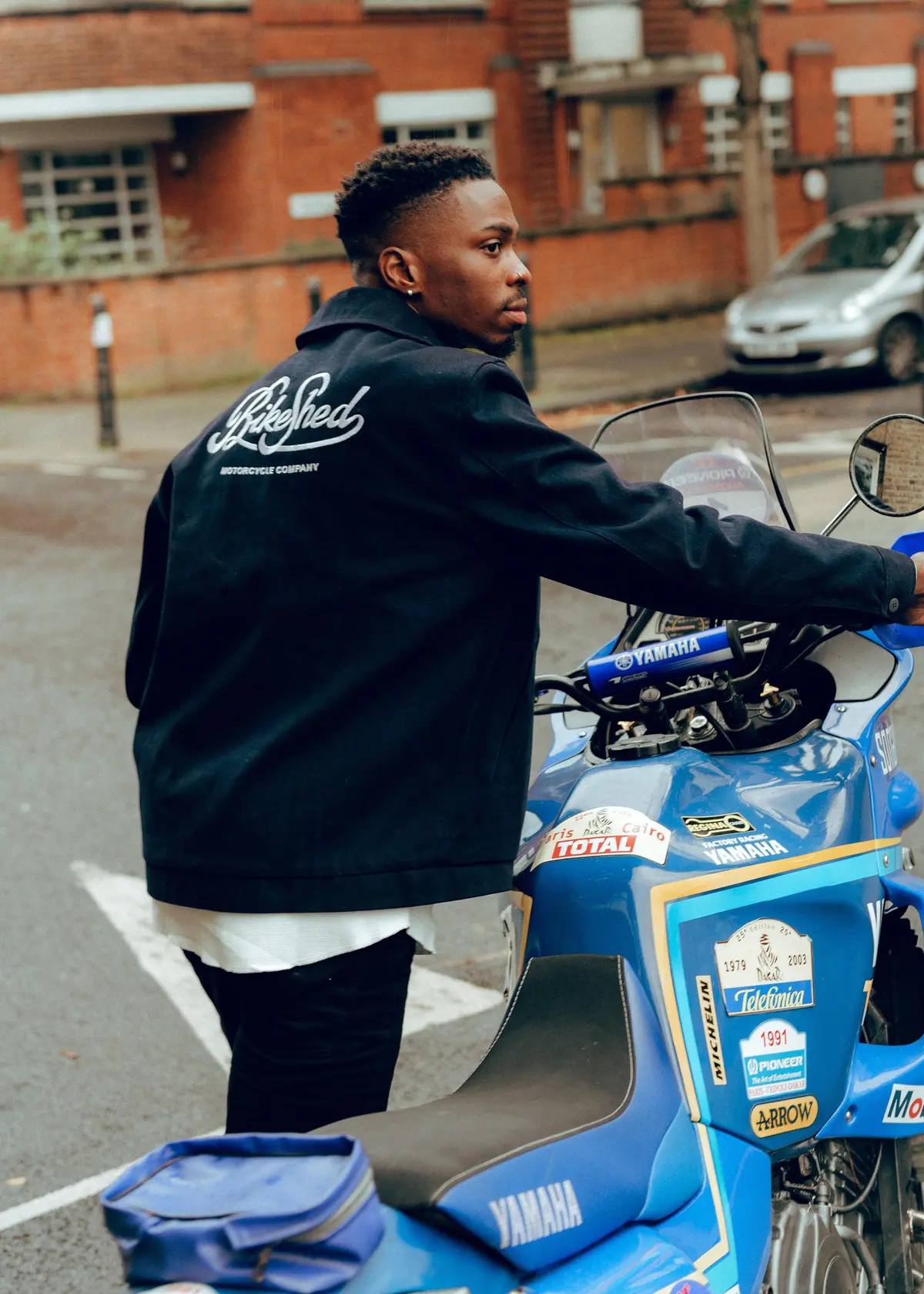 Bsmc Garage Twill Jacket - Navy 1