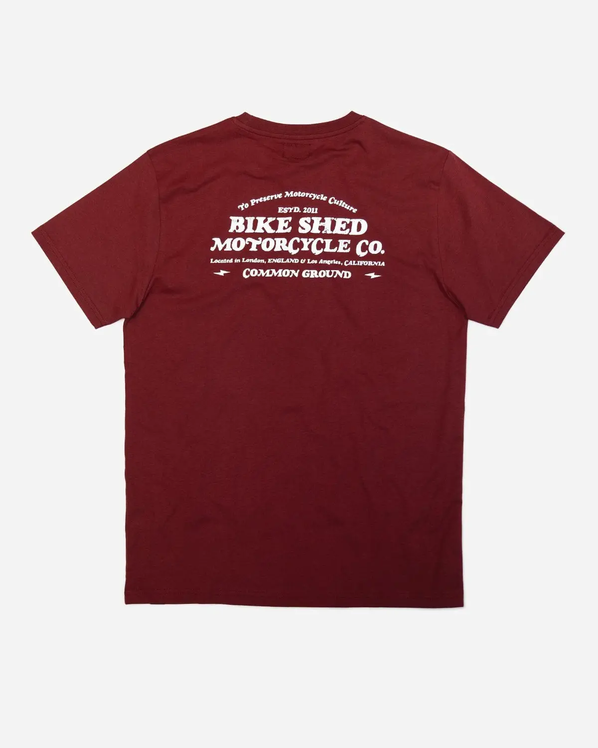 Bsmc Good Times T-Shirt - Burgundy 1