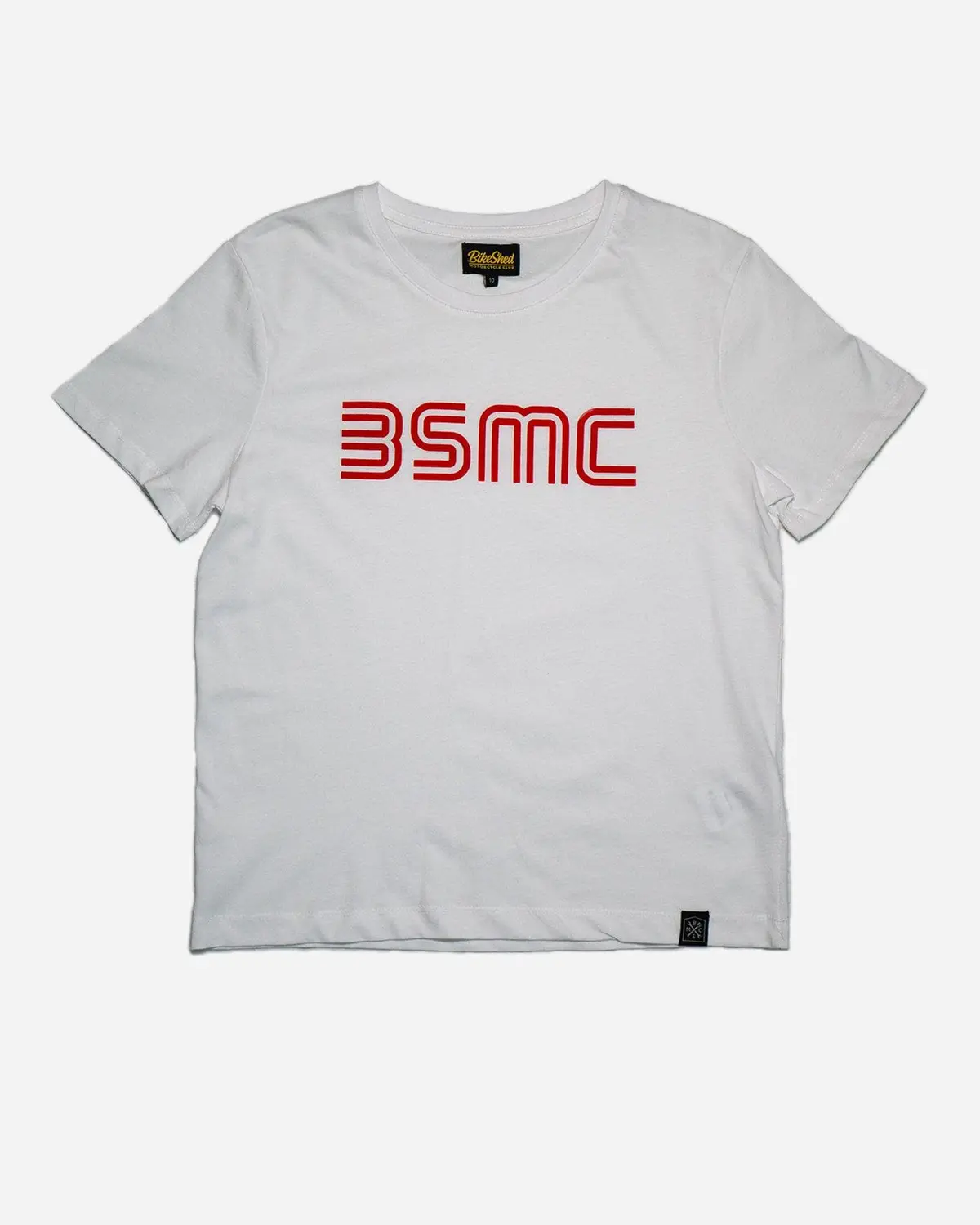 Bsmc Women's '77 T Shirt - White/Red 1